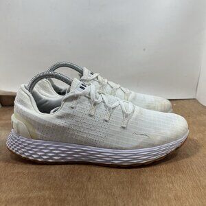 NO BULL Women Size 8.5 White SuperFabric Trainers Running Shoes
